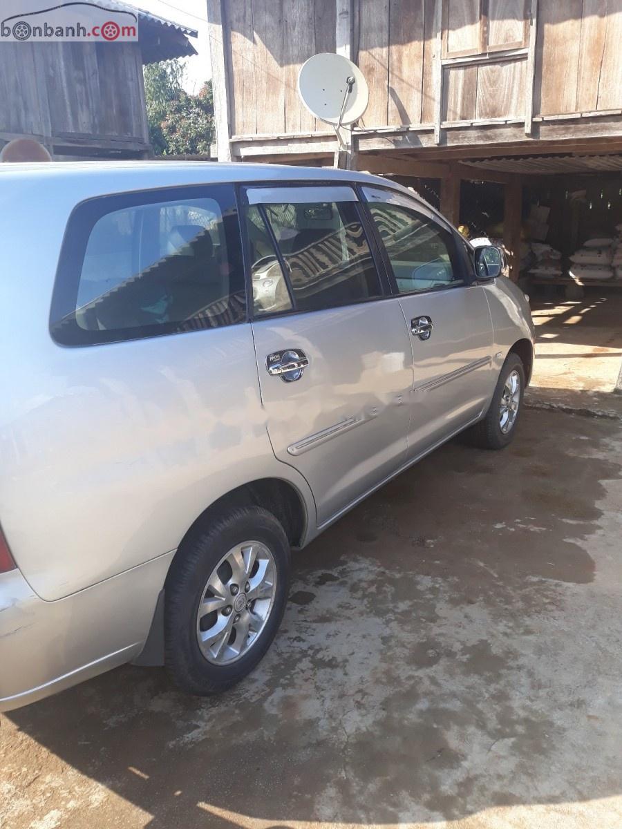 Toyota Innova  2.0G 2007 - Cần bán gấp Toyota Innova 2.0G sản xuất 2007, màu bạc