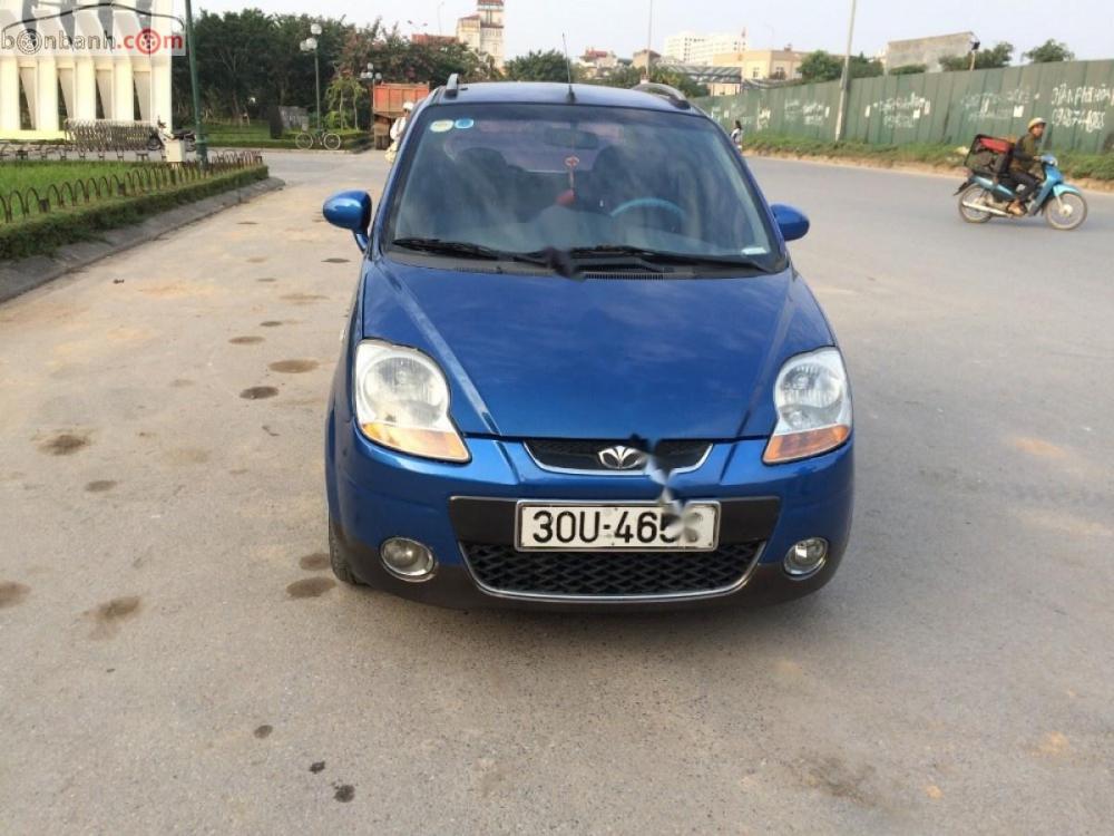 Daewoo Matiz Joy 2007 - Cần bán gấp Daewoo Matiz Joy 2007, màu xanh lam, xe nhập chính chủ, giá tốt