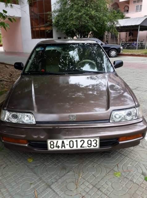 Honda Civic 1991 - Cần bán gấp Honda Civic đời 1991, màu nâu