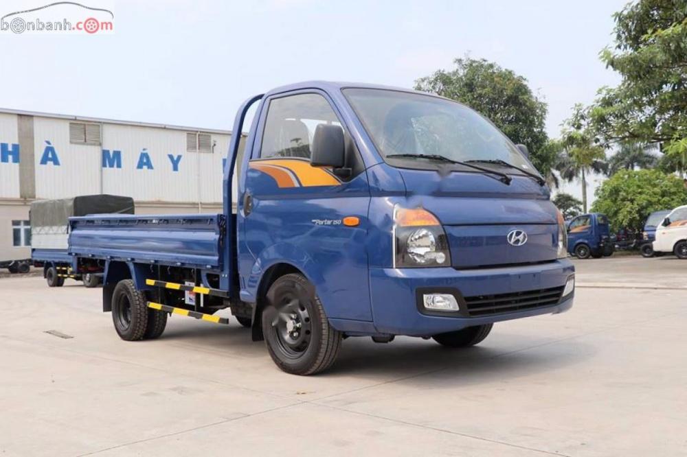 Hyundai H 100 2018 - Bán Hyundai H 100 sản xuất 2018, màu xanh lam, giá chỉ 470 triệu