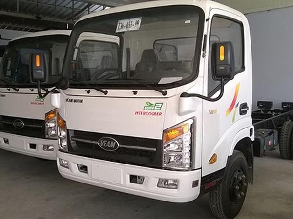 Veam VT252 VT252-1 2017 - Bán xe Veam VT252 2T4 thùng 4m3, máy Hyundai chạy Tp, chỉ 55.000.000Đ