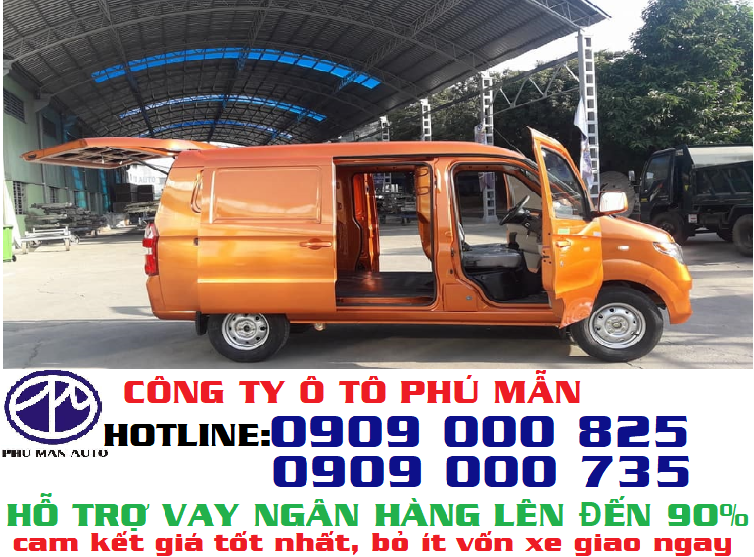 Hãng khác Xe du lịch 2018 - Xe tải Kenbo Van 950kg| Xe tải Van Euro 4, 2 chỗ, 5 chỗ ngồi