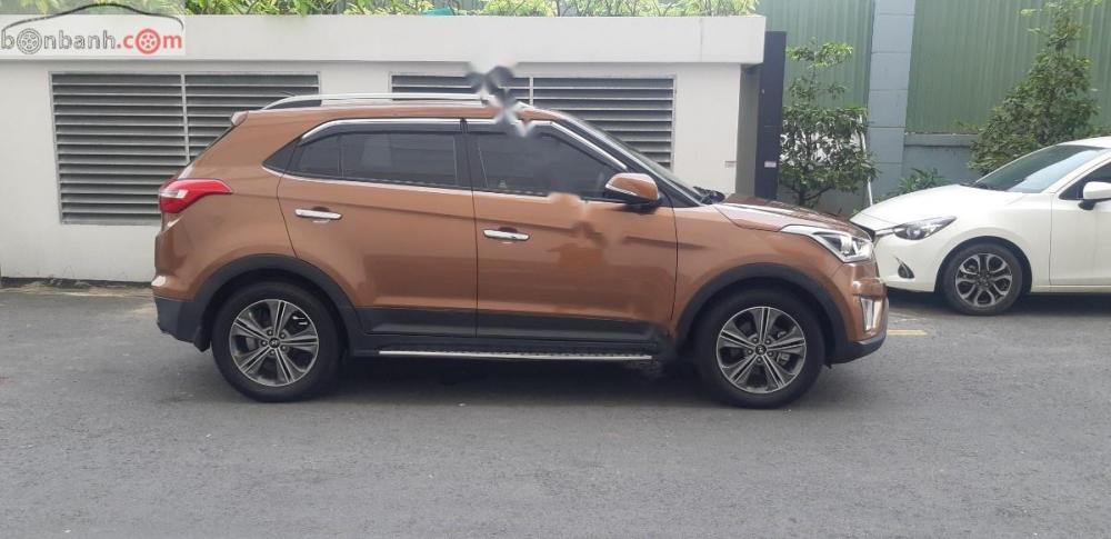 Hyundai Creta   2015 - Bán Hyundai Creta đời 2015, màu nâu, nhập khẩu  