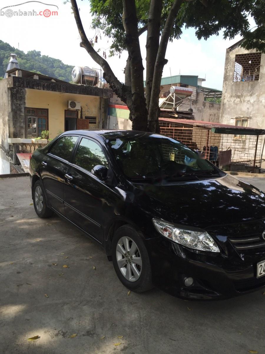 Toyota Corolla altis 2009 - Bán Toyota Corolla altis sản xuất năm 2009, màu đen, nhập khẩu  