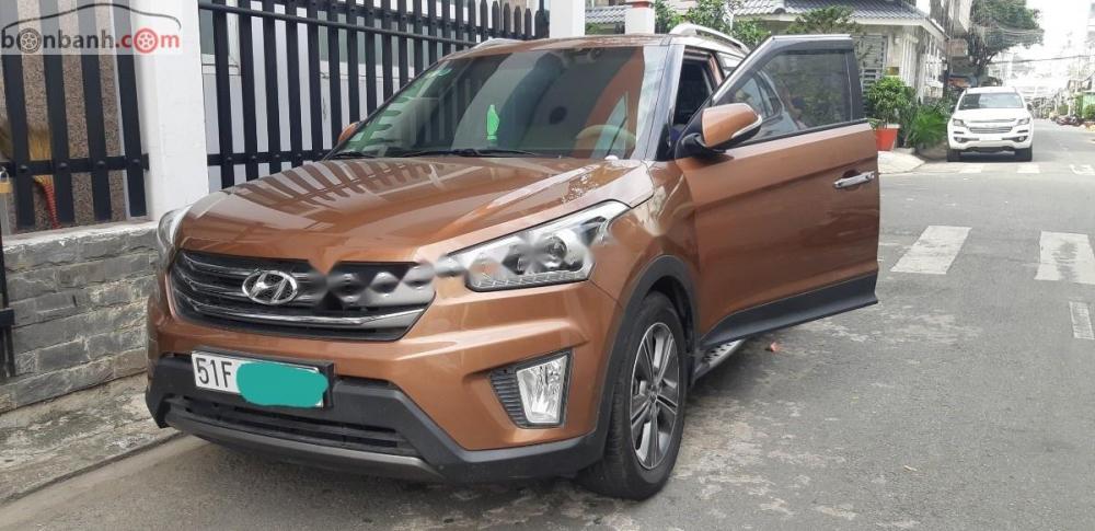 Hyundai Creta   2015 - Bán Hyundai Creta đời 2015, màu nâu, nhập khẩu  