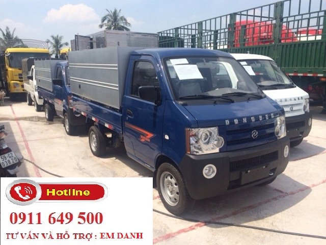 Cửu Long Simbirth D1021 2018 - Bán các loại xe tải Dongben tải trọng 770kg, giá rẻ đời mới 2018, hỗ trợ trả góp 70%