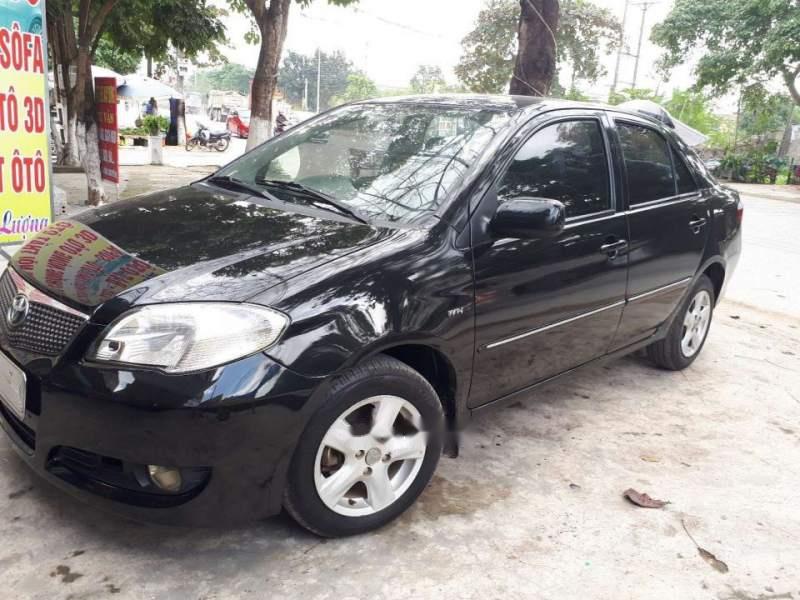 Toyota Vios 2007 - Cần bán lại xe Toyota Vios đời 2007, màu đen, giá tốt