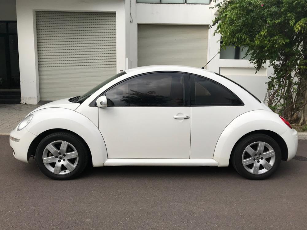 Volkswagen New Beetle 1.6AT 2009 - Cần bán Volkswagen New Beetle 1.6AT 2009, màu trắng, xe nhập, giá 490tr