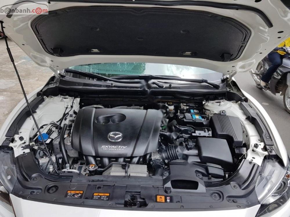 Mazda 6 2.5 AT 2014 - Bán xe cũ Mazda 6 năm 2014, màu trắng như mới