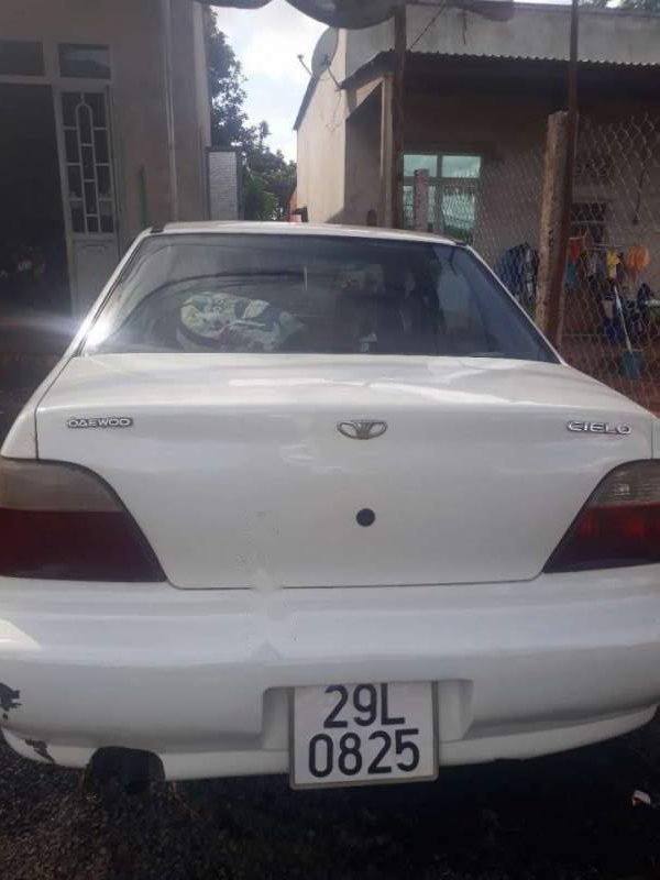 Daewoo Cielo MT 1997 - Bán Daewoo Cielo MT năm 1997, màu trắng, giá rẻ