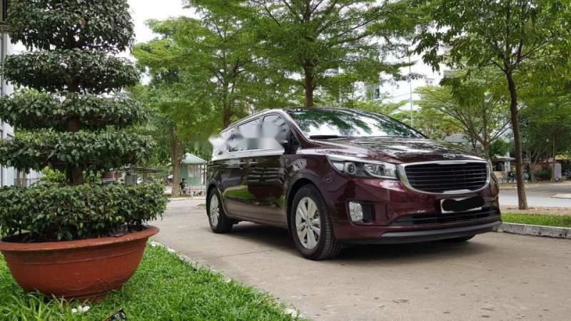 Kia Sedona  GAT 2018 - Bán Kia Sedona GAT 2018, màu đỏ như mới