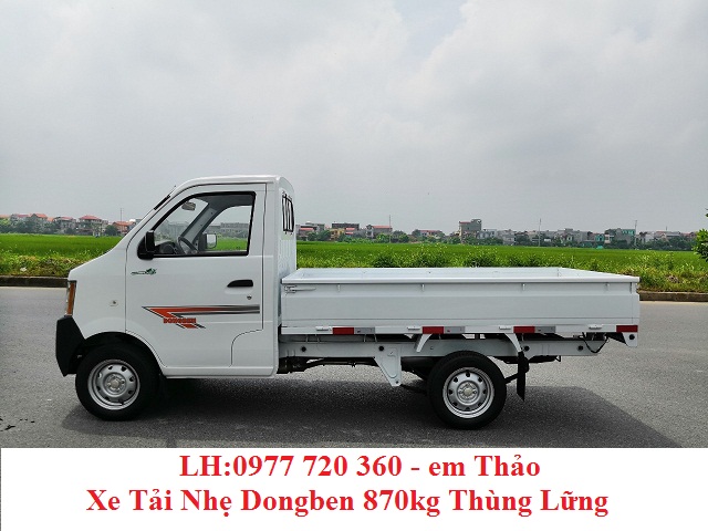 Cửu Long A315 2018 - Bán xe tải nhẹ Dongben 870kg thùng lững, xe dưới 1 tấn 2018, 0977 720 360