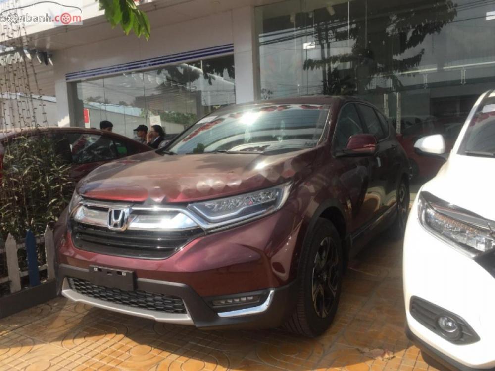 Honda CR V L 2018 - Bán Honda CR V L sản xuất năm 2018, màu đỏ, nhập khẩu