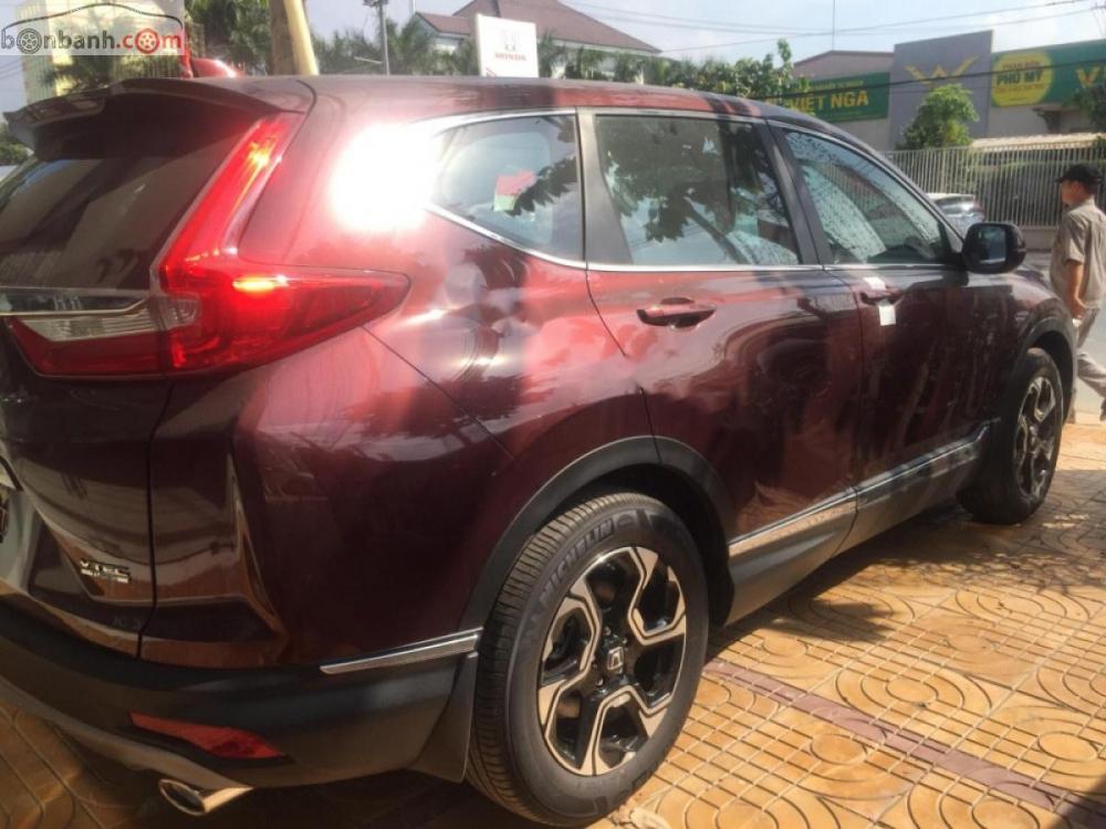 Honda CR V L 2018 - Bán Honda CR V L sản xuất năm 2018, màu đỏ, nhập khẩu