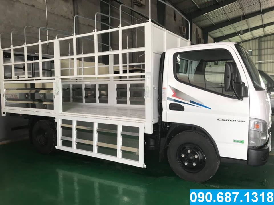 Genesis 2018 - Bán Fuso Canter 4.99 2018, nhập khẩu, Thaco Long An, hỗ trợ trã gốp với lãi suất ưu đãi nhất