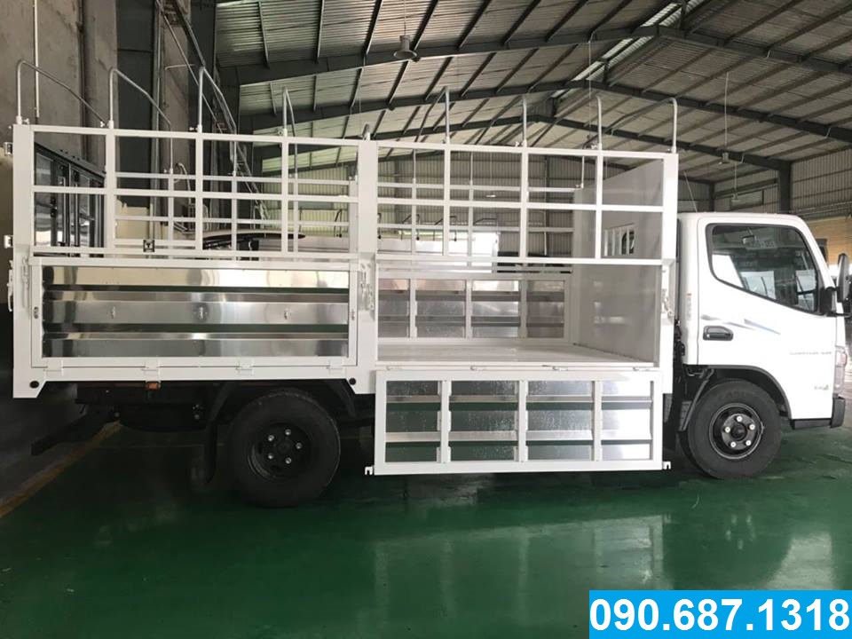 Genesis 2018 - Bán Fuso Canter 4.99 2018, nhập khẩu, Thaco Long An, hỗ trợ trã gốp với lãi suất ưu đãi nhất