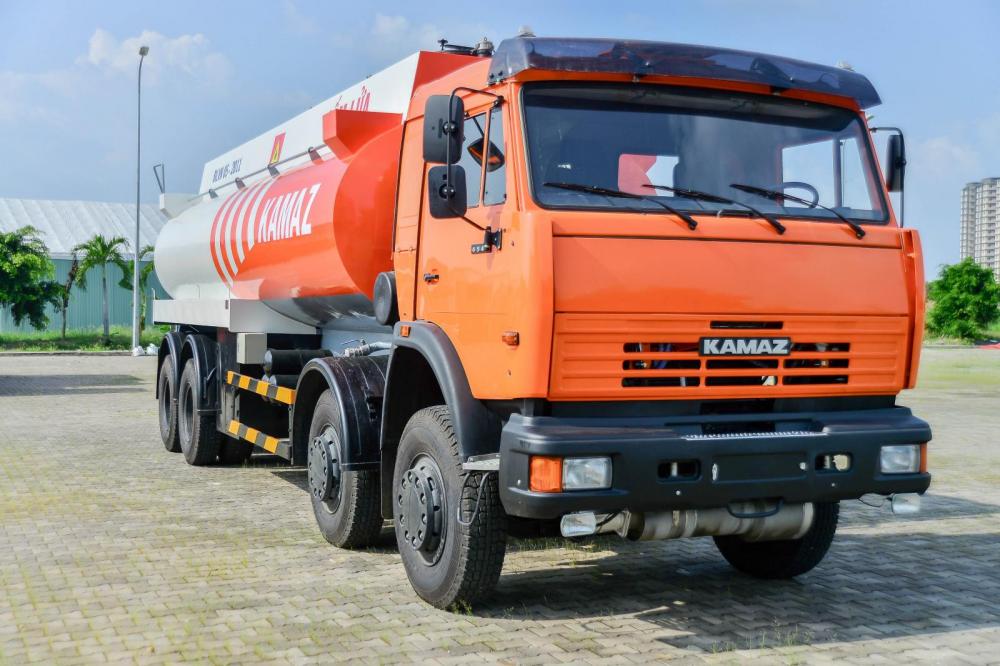 CMC VB750 2016 - Xe bồn xăng dầu Kamaz 6540 Long (8x4) 23 khối