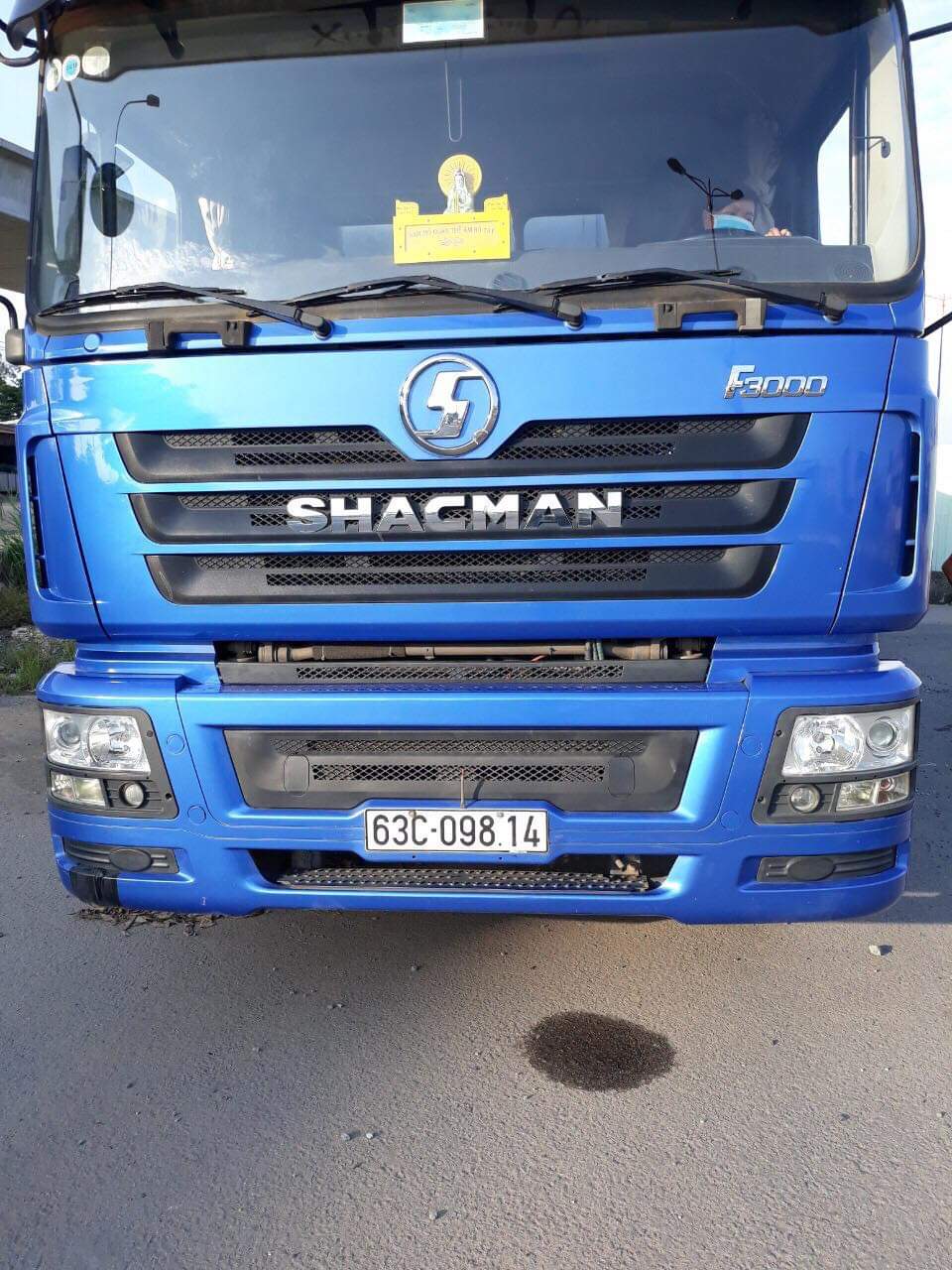Xe tải Trên 10 tấn Shacman 2016 - Ngân hàng VPbank thanh lý tài sản xe tải 4 chân Shacman đời 2016
