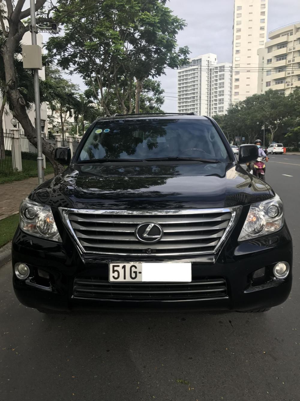 Lexus LX 570 2009 - Bán ô tô Lexus LX 570 đời 2009, màu đen, nhập khẩu nguyên chiếc