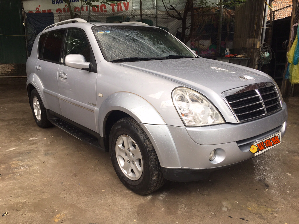 Ssangyong Rexton II Rexto 2009 - Bán Ssangyong Rexton II sản xuất 2009, màu bạc, nhập khẩu nguyên chiếc