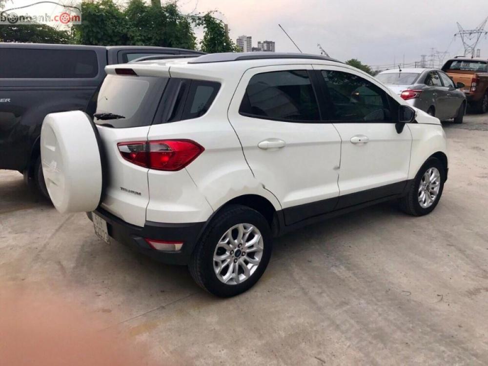 Ford EcoSport Titanium 1.5L AT 2016 - Bán ô tô Ford EcoSport Titanium 1.5L AT sản xuất năm 2016, màu trắng, odo 300000 km