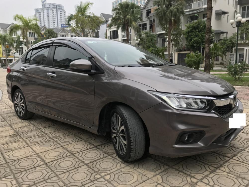 Honda City Top 1.5AT 2017 - Cần bán xe Honda City Top 1.5AT 2017, màu xám (ghi)