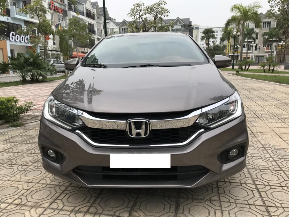 Honda City Top 1.5AT 2017 - Cần bán xe Honda City Top 1.5AT 2017, màu xám (ghi)