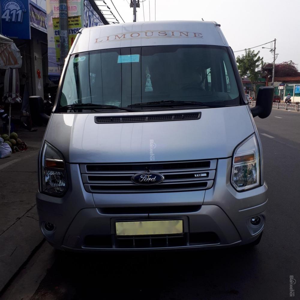 Ford Transit LX 2014 - Cần bán Ford Transit Lx sản xuất năm 2014, màu bạc, giá 510tr