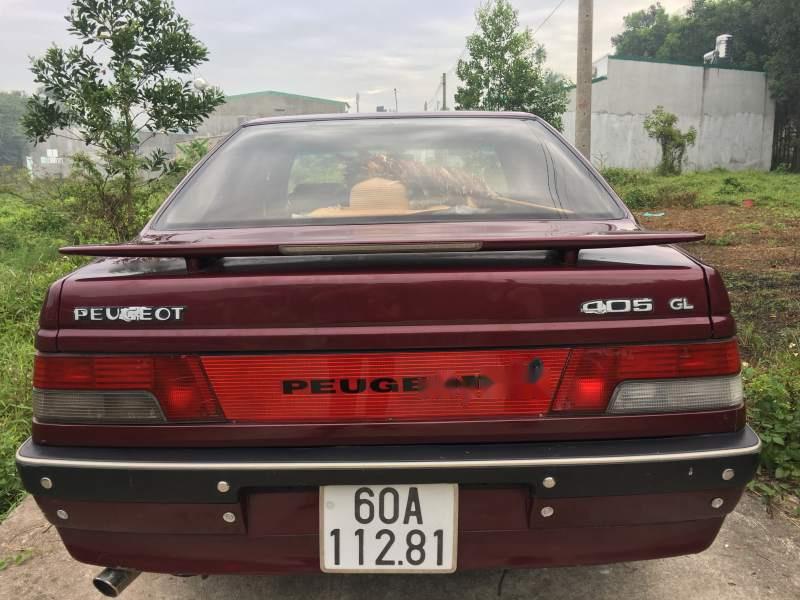 Peugeot 405 1991 - Bán Peugeot 405 đời 1991, màu đỏ, xe nhập, giá chỉ 80 triệu