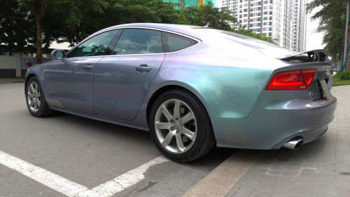 Audi A7   3.0 AT  2011 - Bán ô tô Audi A7 3.0 AT 2011, màu xanh lam