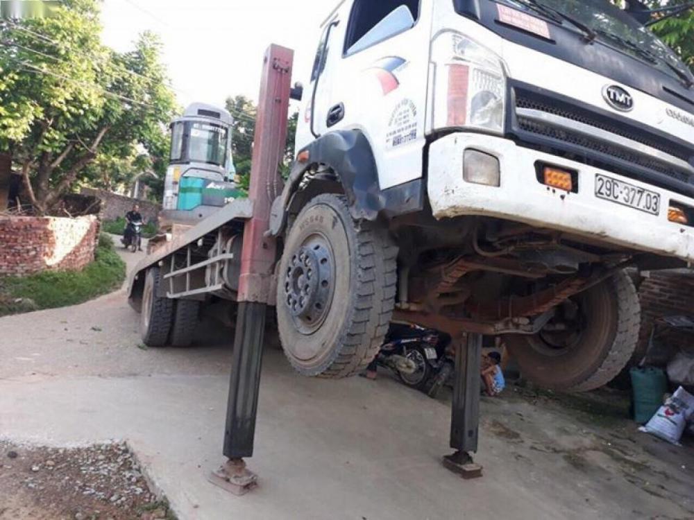 Fuso L315   2014 - Bán xe Cửu Long 7 tấn năm 2014, màu trắng