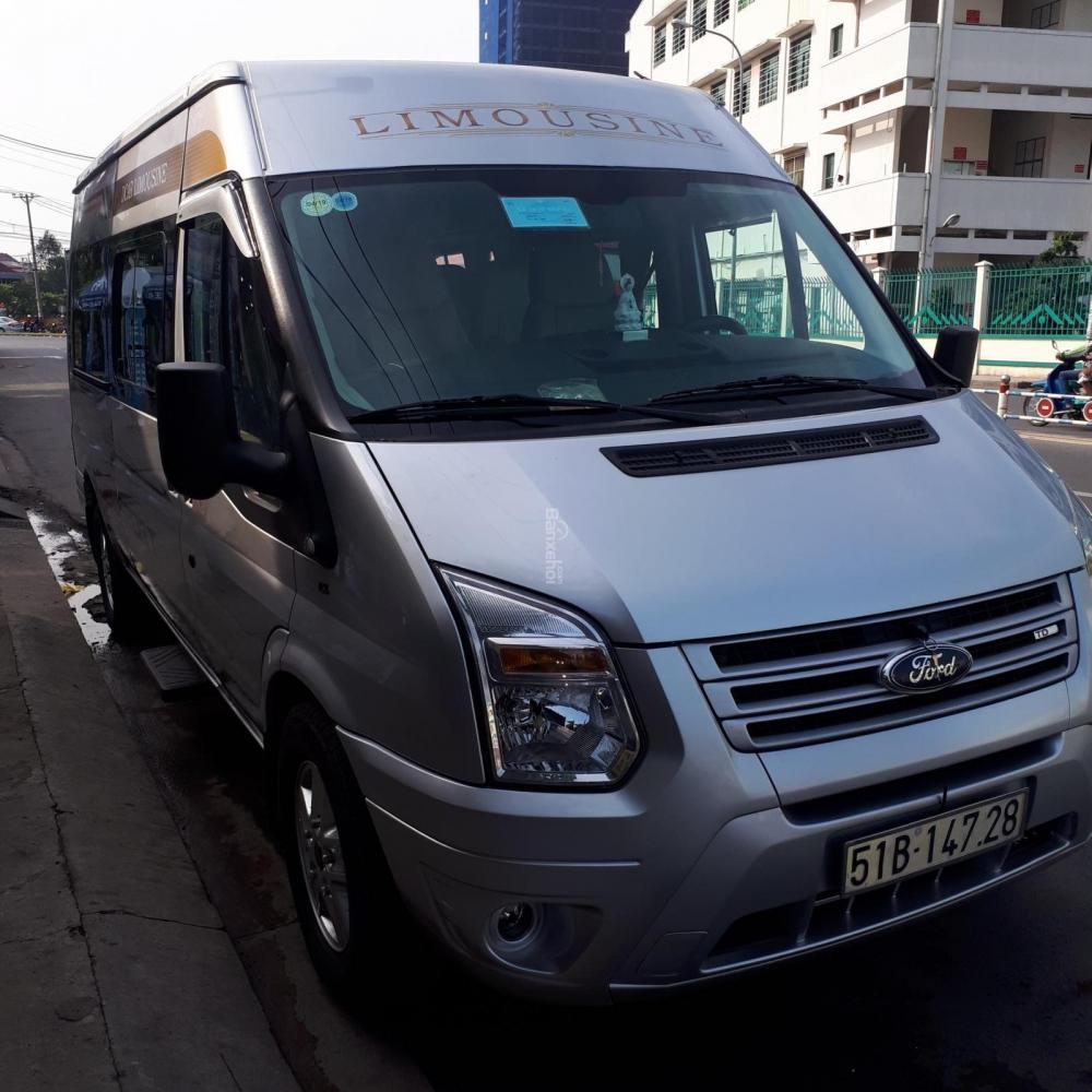 Ford Transit LX 2014 - Cần bán Ford Transit Lx sản xuất năm 2014, màu bạc, giá 510tr