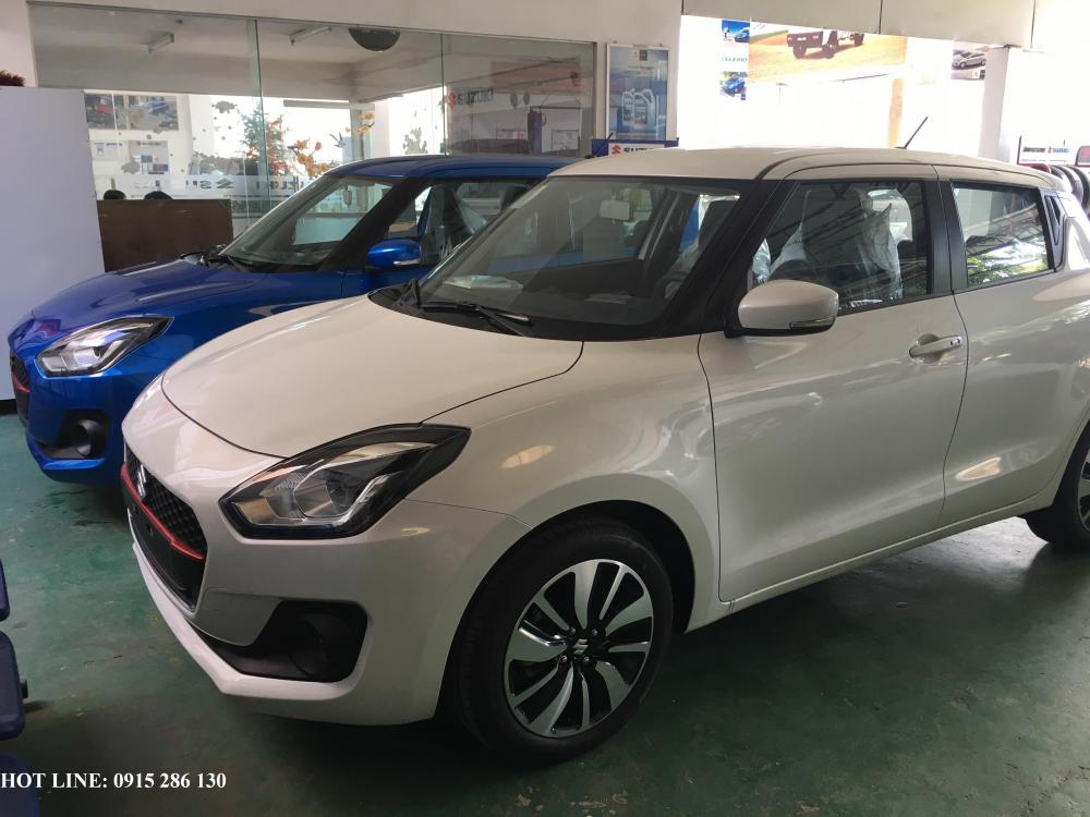 Suzuki Swift GLX 2019 - Cần bán Suzuki Swift GLX model 2019, màu trắng, xe nhập, giá tốt tại Cao Lộc, Lạng Sơn, Đồng Đăng
