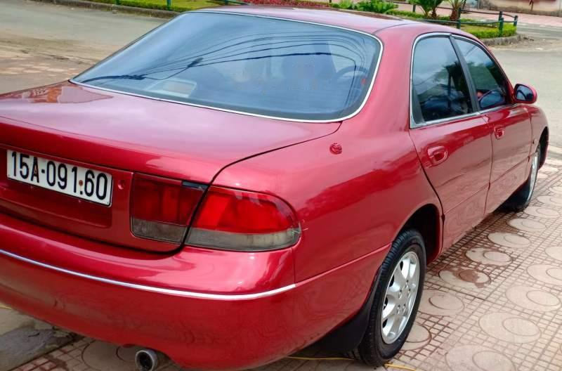 Mazda 626 1995 - Bán xe Mazda 626 đời 1995, màu đỏ, nhập khẩu