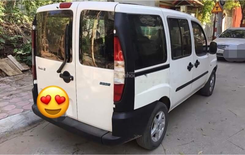 Fiat Doblo 2008 - Cần bán lại xe Fiat Doblo sản xuất năm 2008, màu trắng, nhập khẩu nguyên chiếc