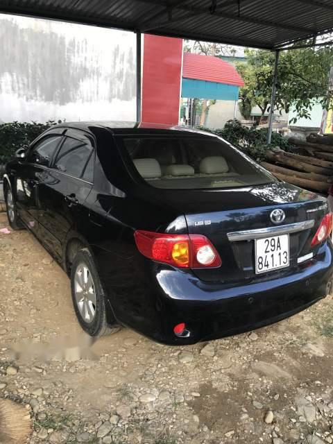 Toyota Corolla altis  AT 2009 - Cần bán xe Toyota Corolla altis AT sản xuất năm 2009, màu đen, giá chỉ 450 triệu