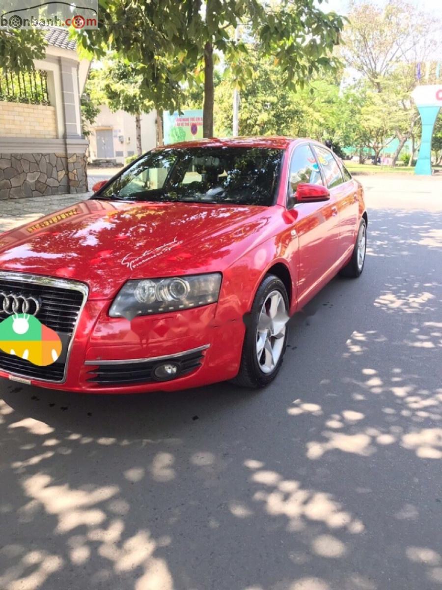 Audi 100 2008 - Cần bán lại xe Audi 100 đời 2008, màu đỏ, xe nhập