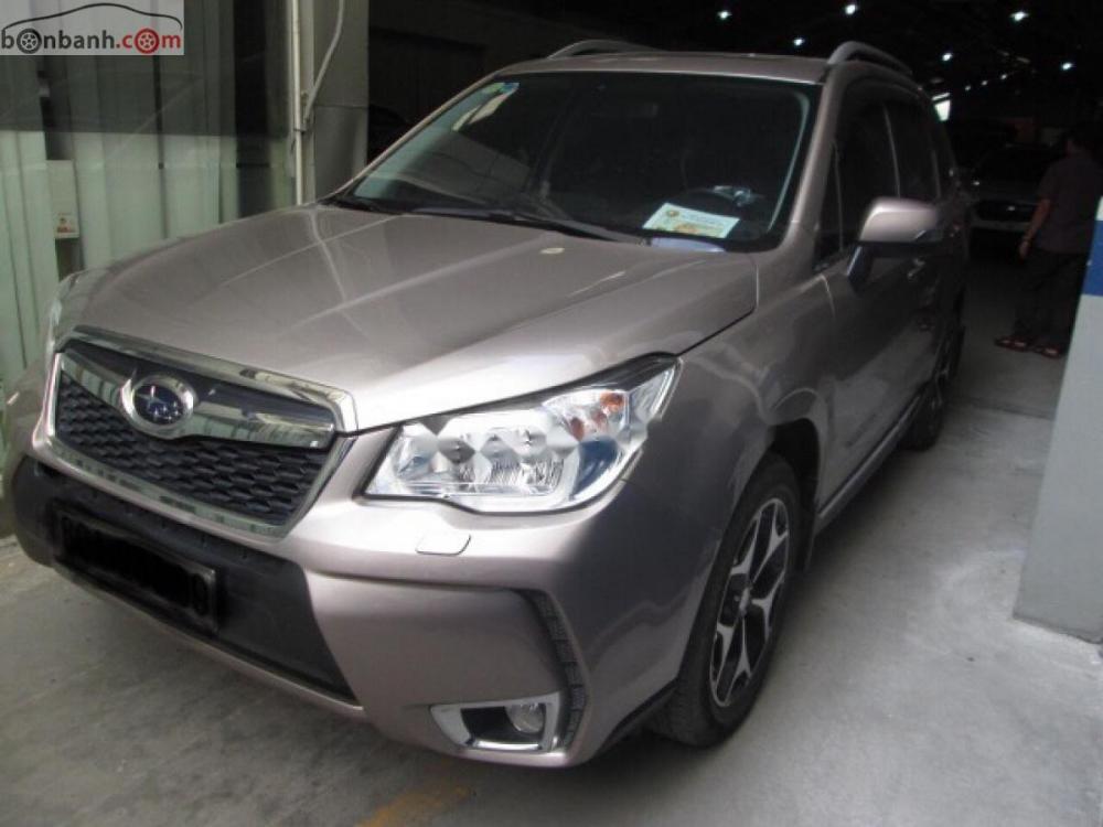 Subaru Forester 2.0 XT 2015 - Bán xe Subaru Forester 2.0 XT 2015, màu nâu, nhập khẩu, chính chủ