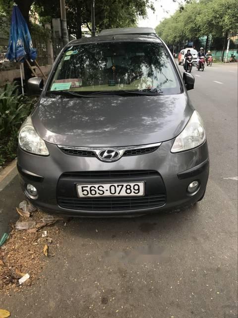 Hyundai i10   2010 - Bán Hyundai i10 năm sản xuất 2010, màu xám, nhập khẩu số tự động, giá tốt