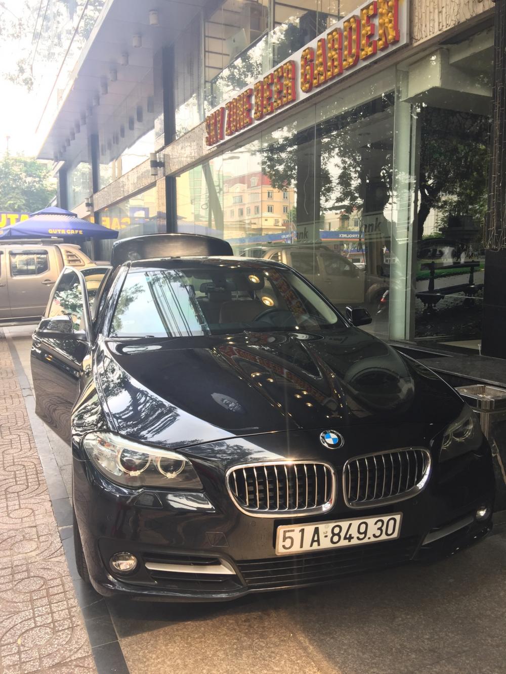 BMW 5 Series 520i 2014 - Bán BMW 5 Series 520i 2014, màu đen, nhập khẩu nguyên chiếc còn mới