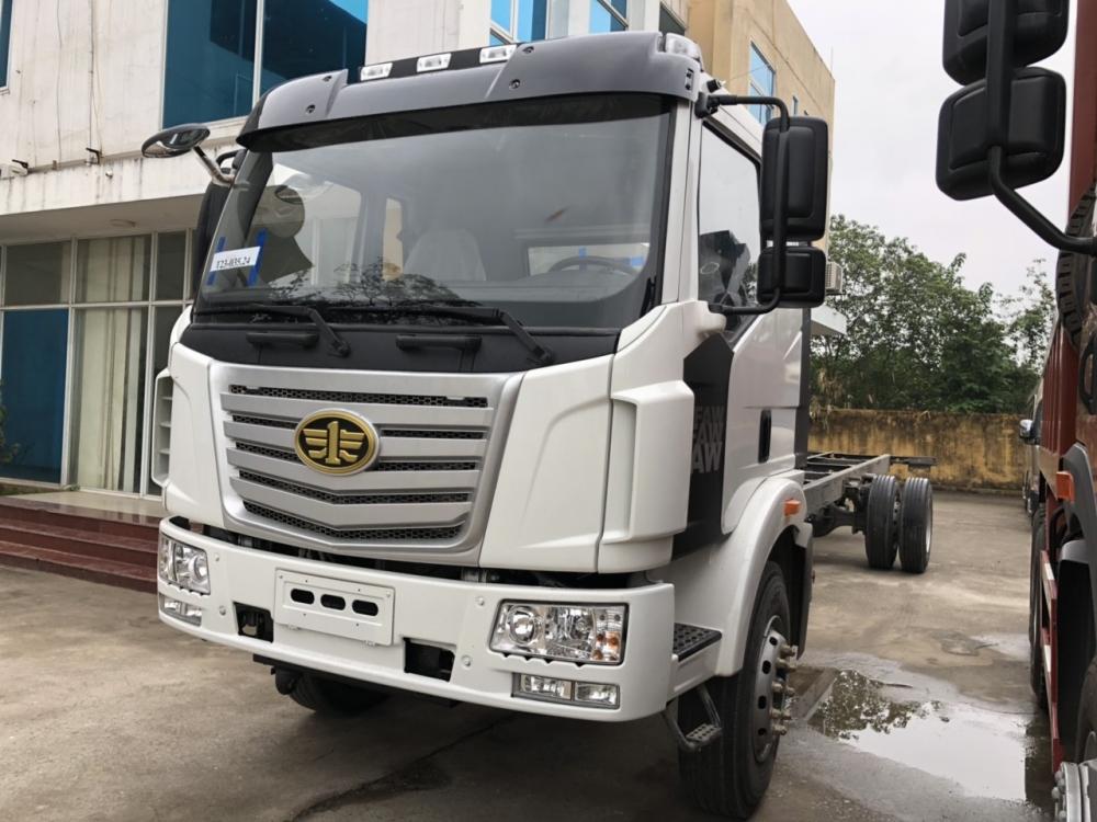 Howo La Dalat 2017 - Xe tải Faw 7T8 thùng dài 9m8, hỗ trợ vay vốn 