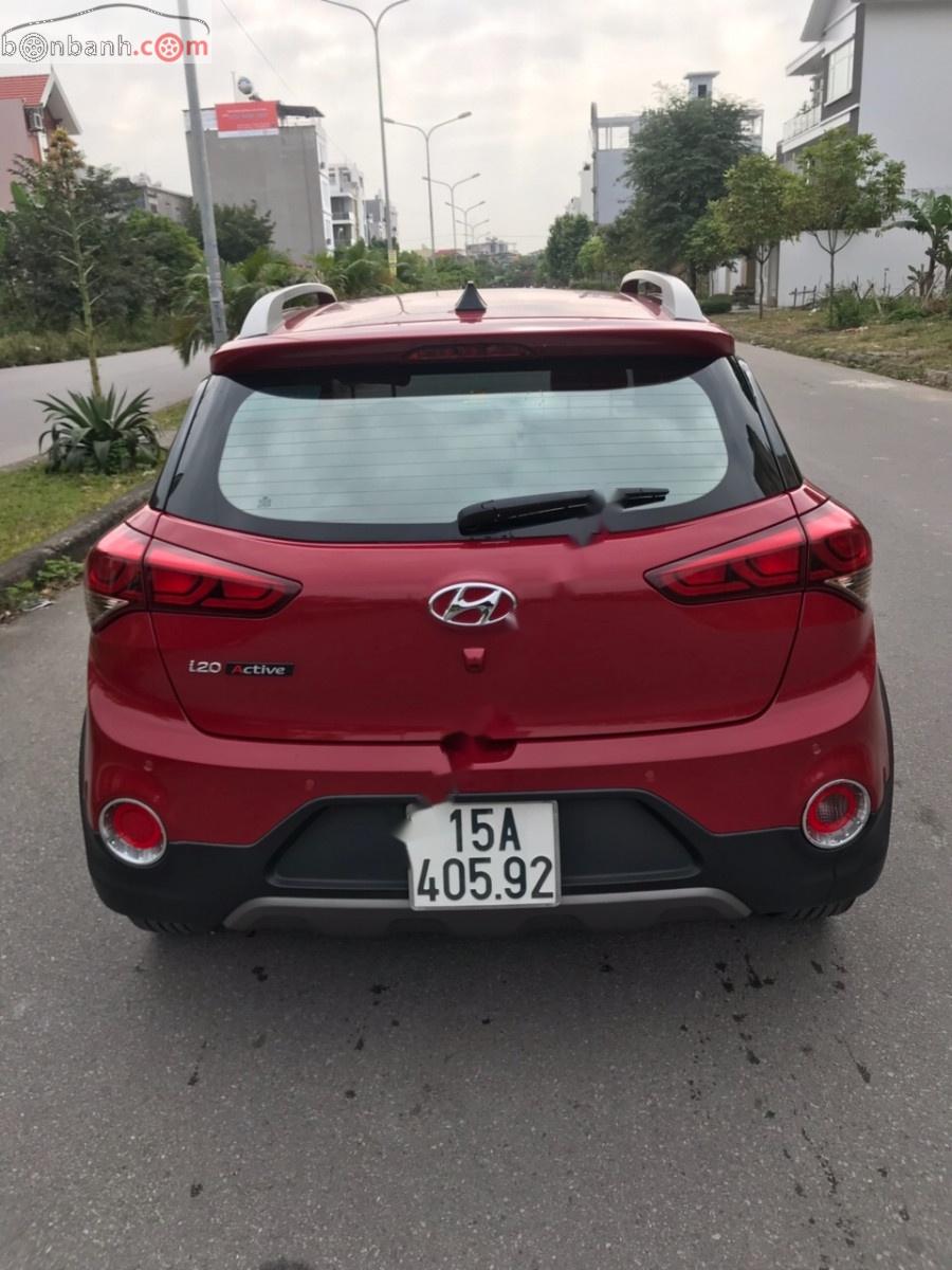 Hyundai i20 Active 2015 - Bán Hyundai i20 Active 2015, màu đỏ, nhập khẩu nguyên chiếc