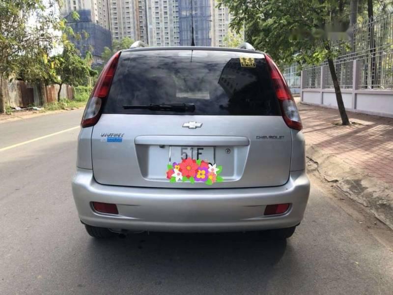 Chevrolet Vivant MT 2008 - Gia đình bán Chevrolet Vivant, 7 chỗ ngồi, sản xuất năm 2008, số sàn, màu bạc, biển số thành phố