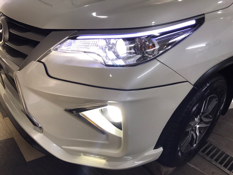 Toyota Fortuner 2.4G 2017 - Bán Fortuner G 2017, xe cá nhân phụ kiện đồ chơi ghế da, DVD, cam kết chất lượng bao test hãng