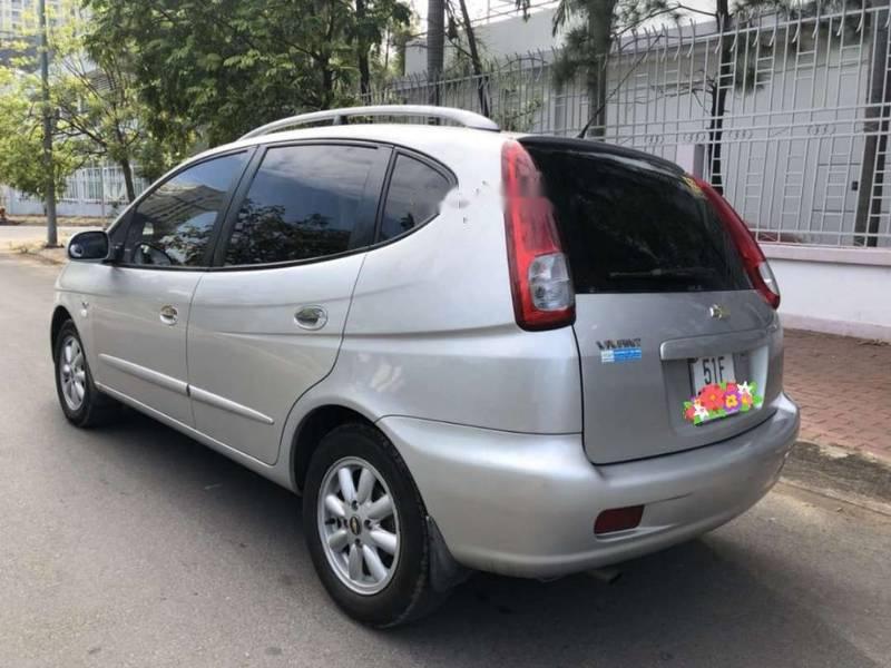 Chevrolet Vivant MT 2008 - Gia đình bán Chevrolet Vivant, 7 chỗ ngồi, sản xuất năm 2008, số sàn, màu bạc, biển số thành phố