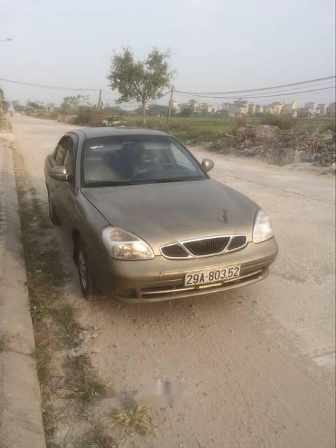 Daewoo Nubira II 2002 - Bán xe Daewoo Nubira II năm sản xuất 2002, màu nâu