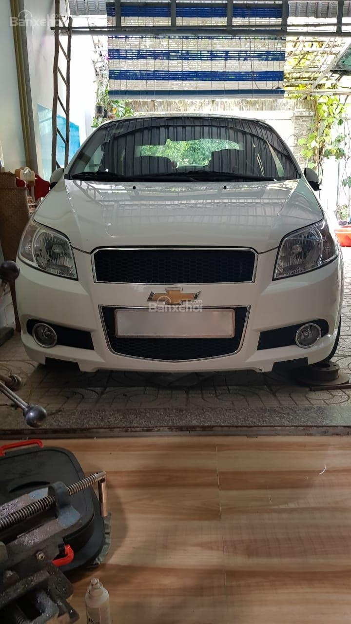 Chevrolet Aveo LT 1.5  2015 - Cần bán Chevrolet Aveo LT 1.5 số sàn 2015, màu trắng