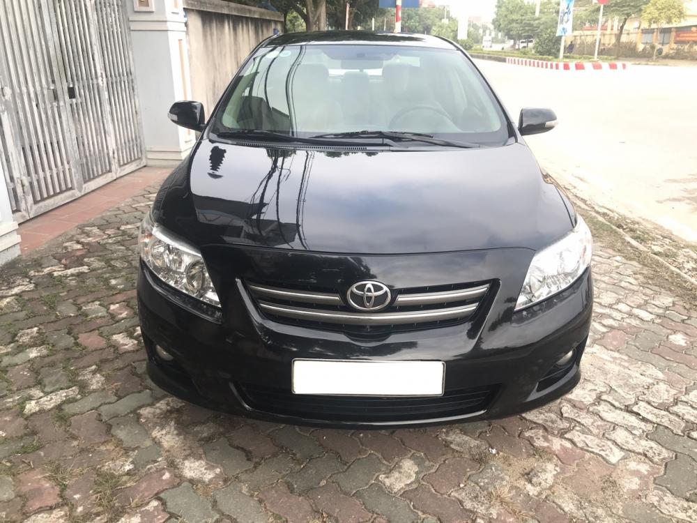 Toyota Corolla altis 1.8 G 2009 - Cần bán Toyota Corolla altis 1.8 G đời 2009, màu đen. Hàng siêu mới