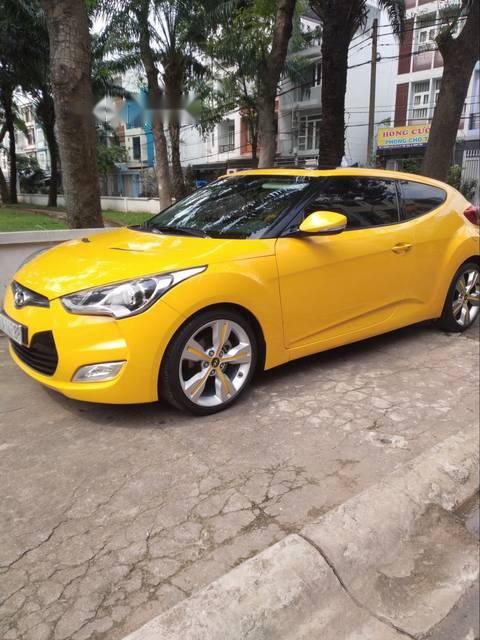 Hyundai Veloster AT 2011 - Bán Hyundai Veloster AT 2011, màu vàng, nhập khẩu 