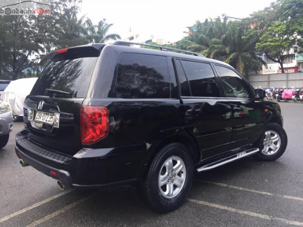 Honda Pilot 3.5 V6 AWD 2008 - Cần bán xe Honda Pilot 3.5 V6 AWD năm sản xuất 2008, màu đen, xe nhập ít sử dụng, giá 680tr